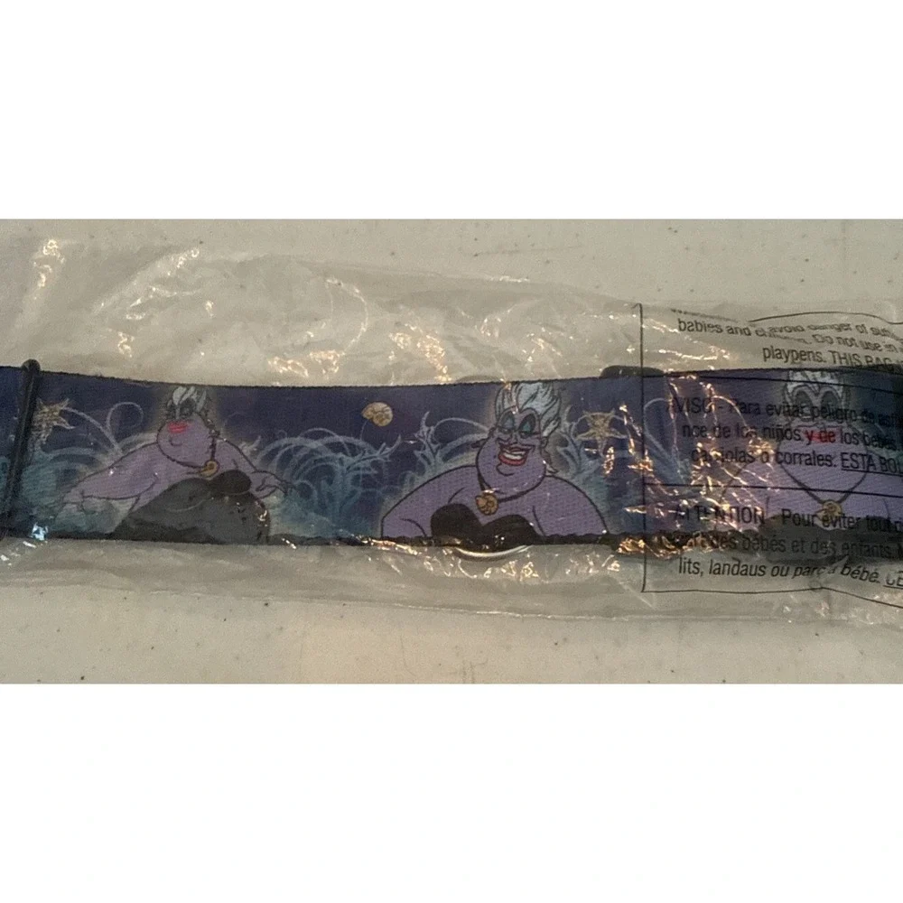 Buckle Down Plastic Clip Dog‎ Collar Ursula Wide-Med The Little Mermaid